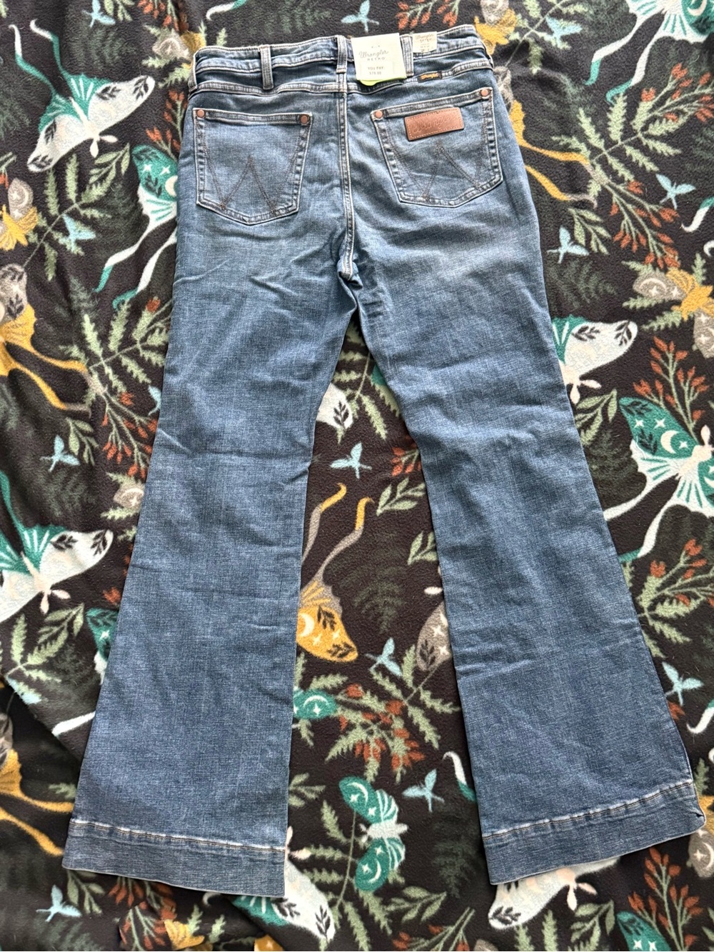Wrangler Retro High Rise Trouser Jeans – Size 30x32 NWT - Picture 5 of 8